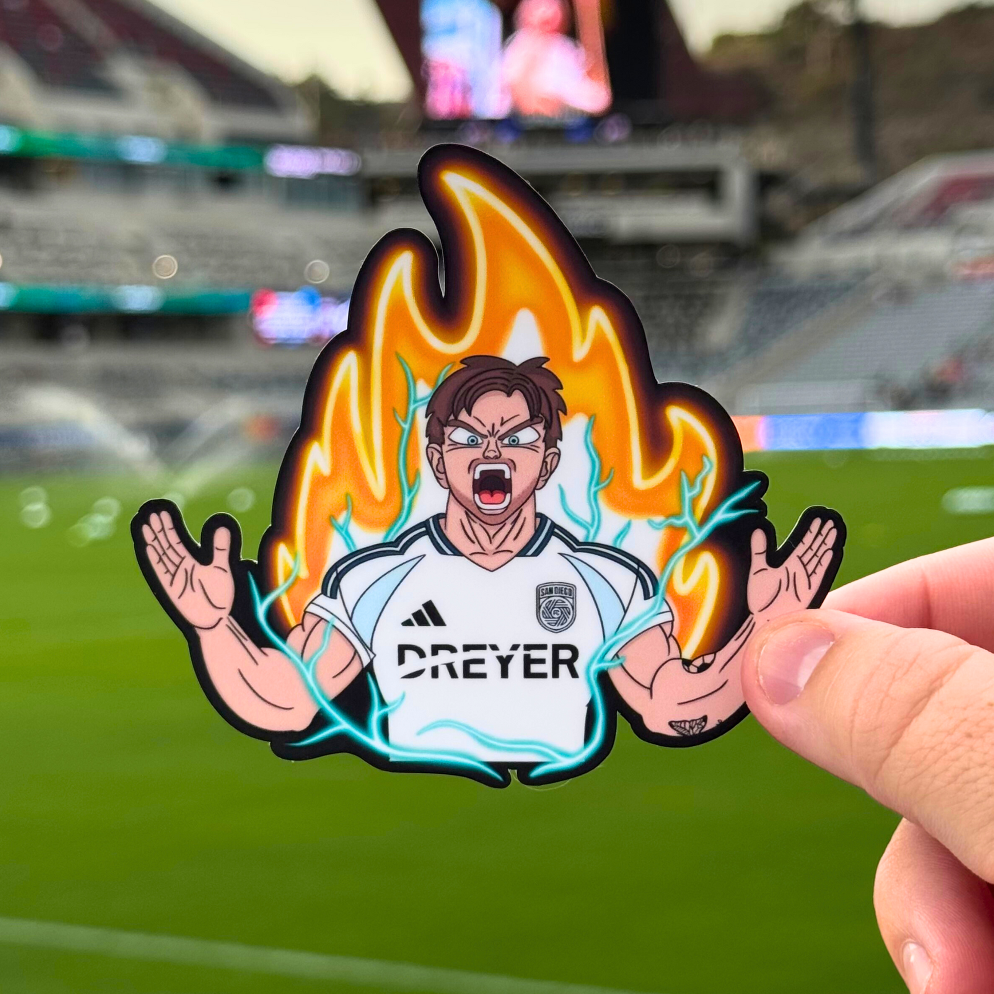 Anders 'Fire' Dreyer Sticker - SD Life