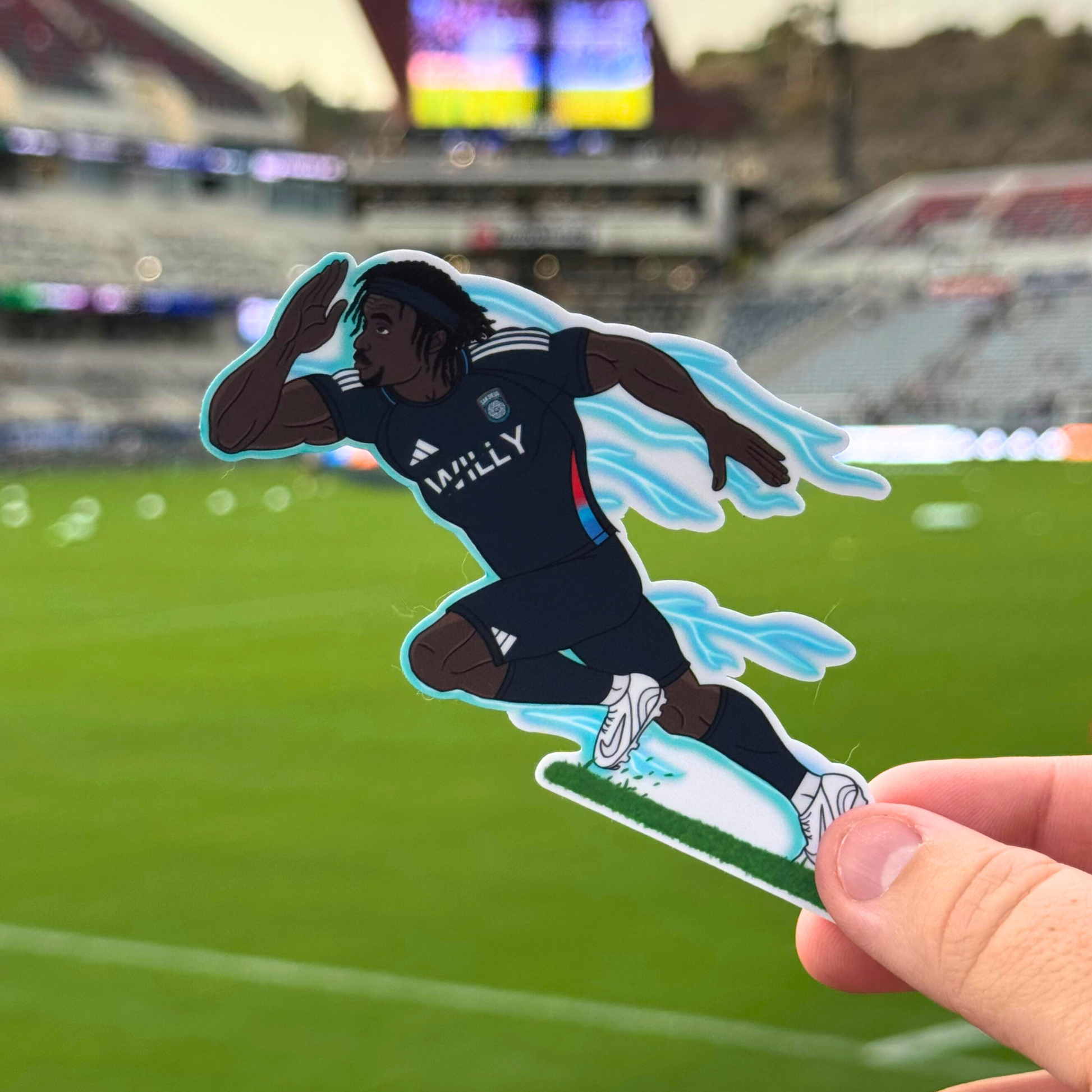 Willy Kumado Sticker - SD Life