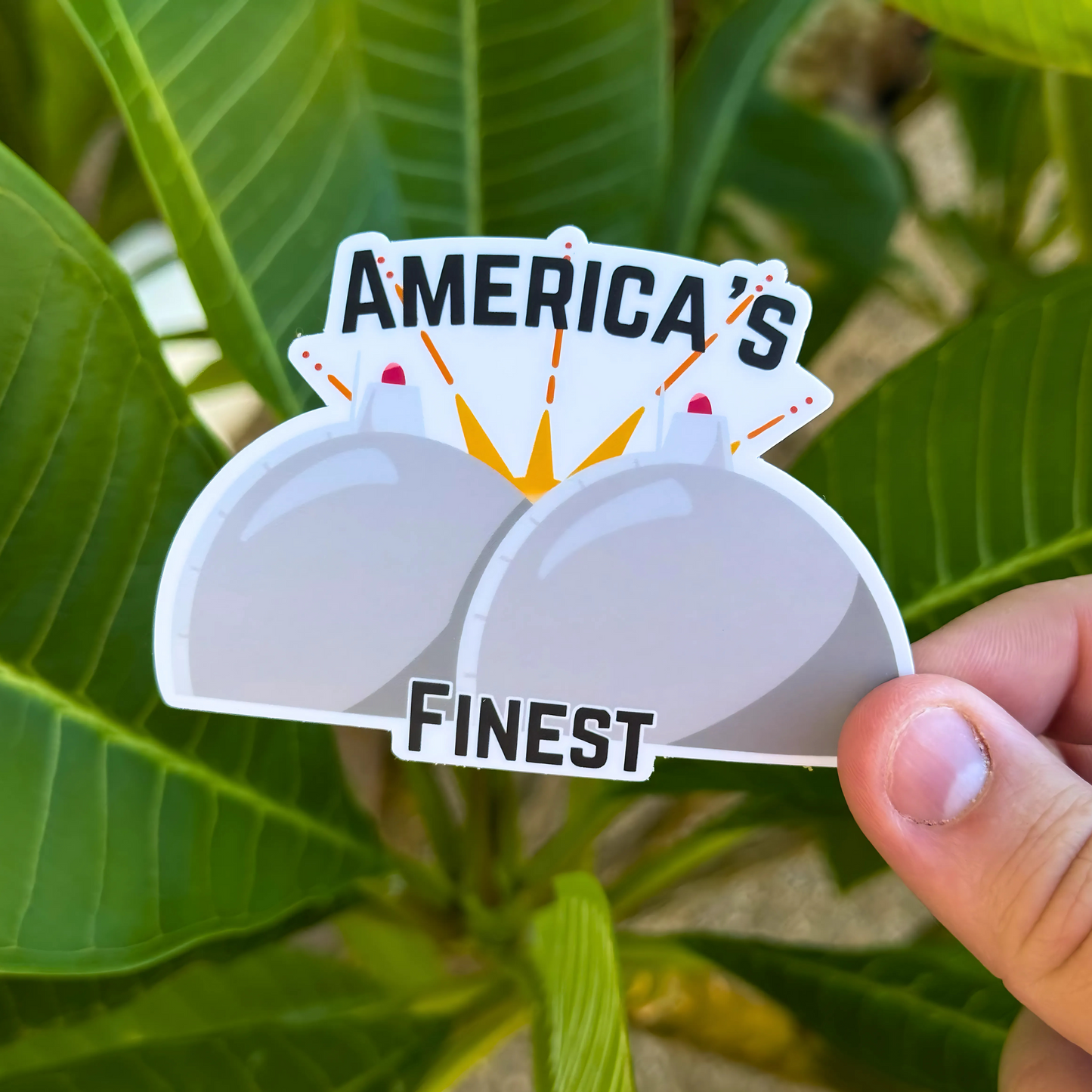 America's Finest Pair Sticker - SD Life