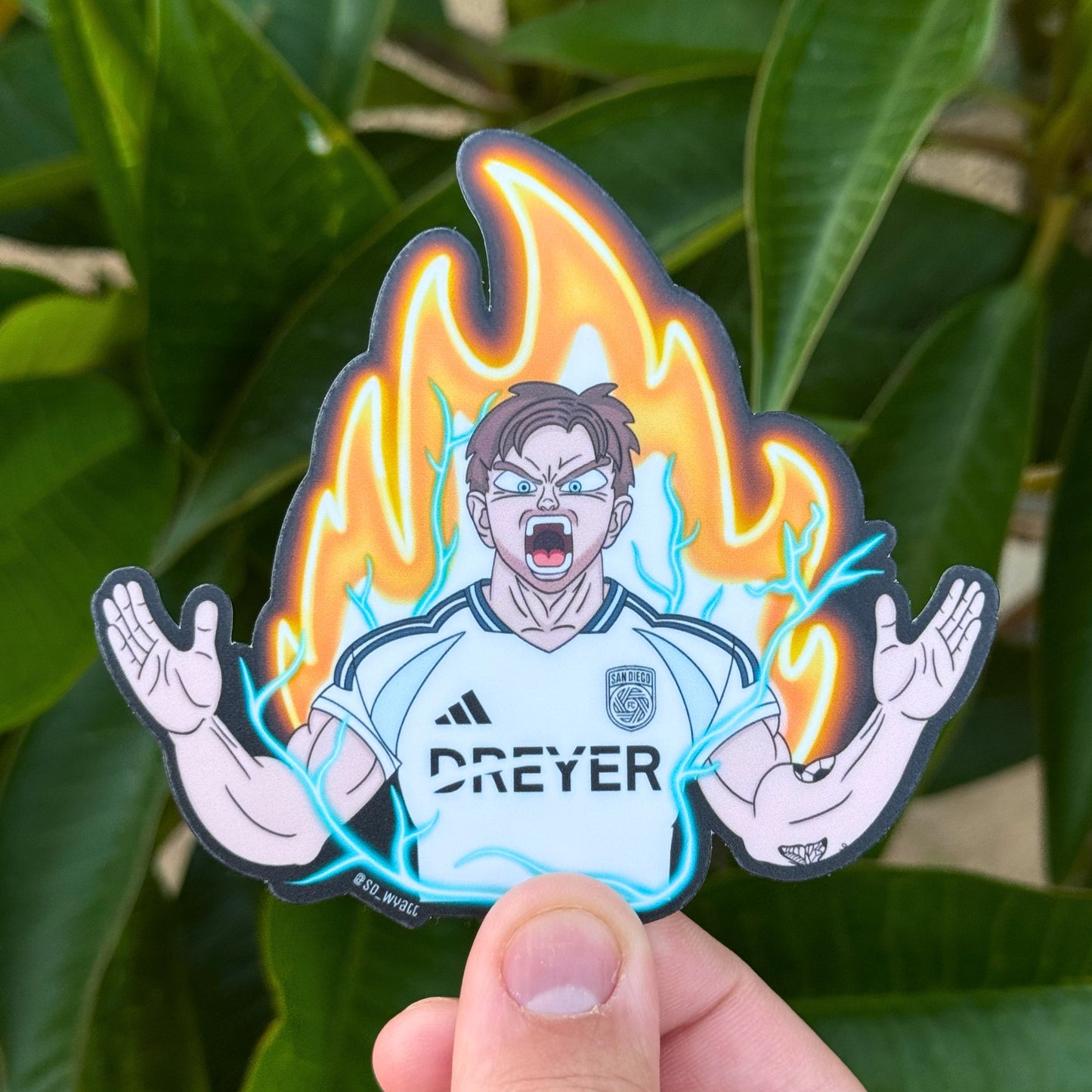 Anders 'Fire' Dreyer Sticker - SD Life