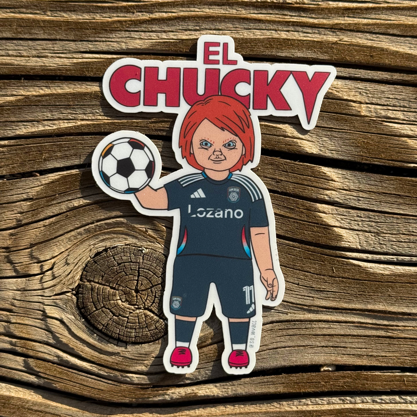 El Chucky Lozano Sticker - SD Life