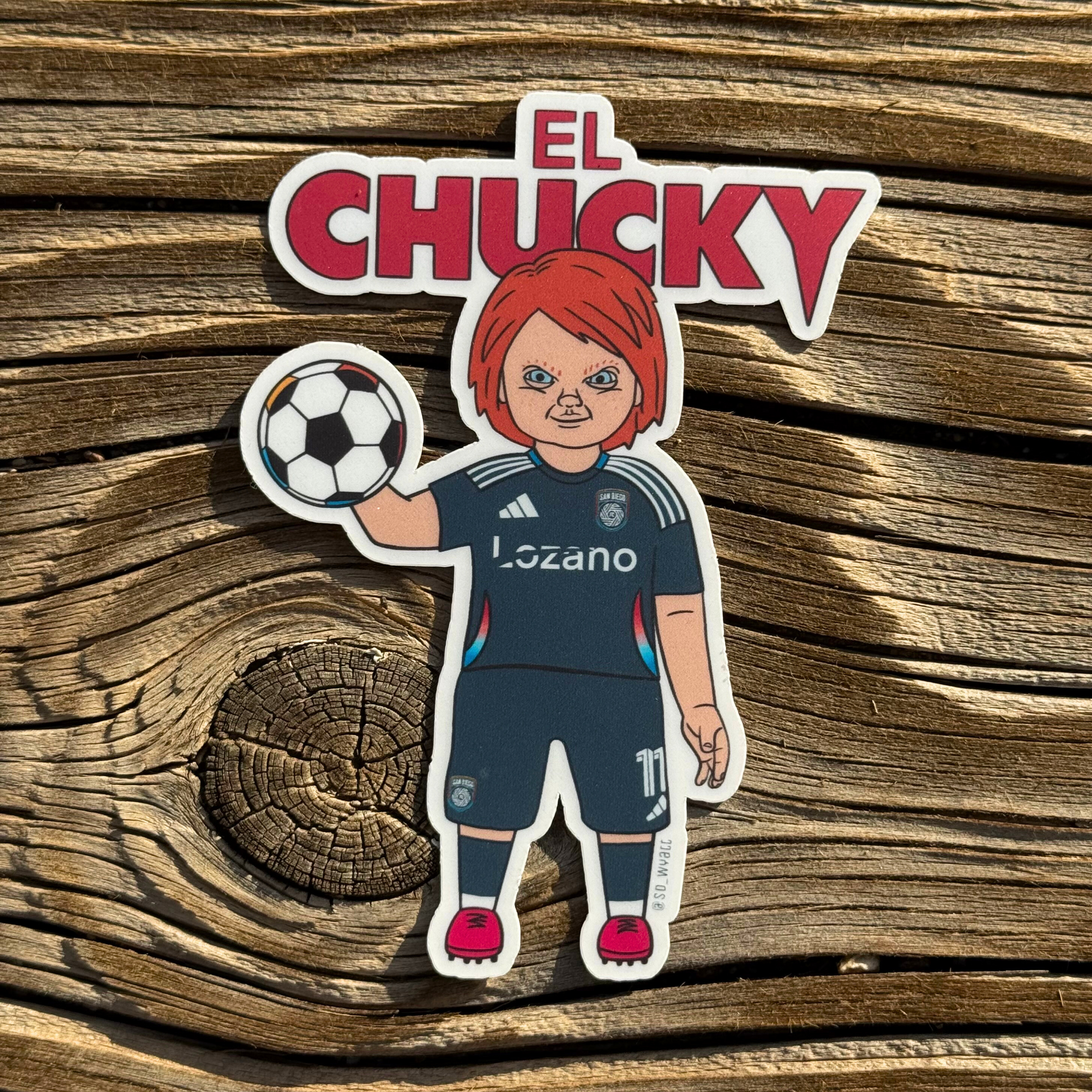 El Chucky Lozano Sticker - SD Life