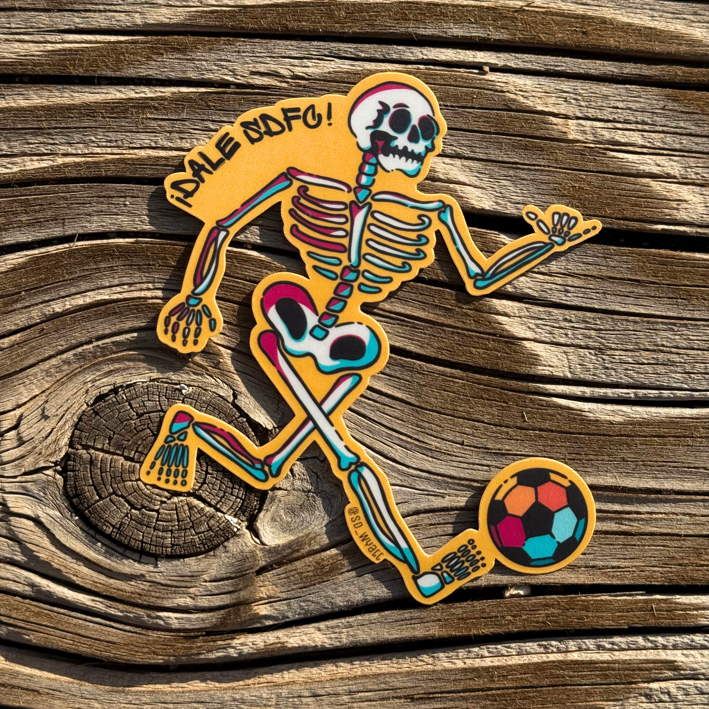 Dale Skele Sticker - SD Life