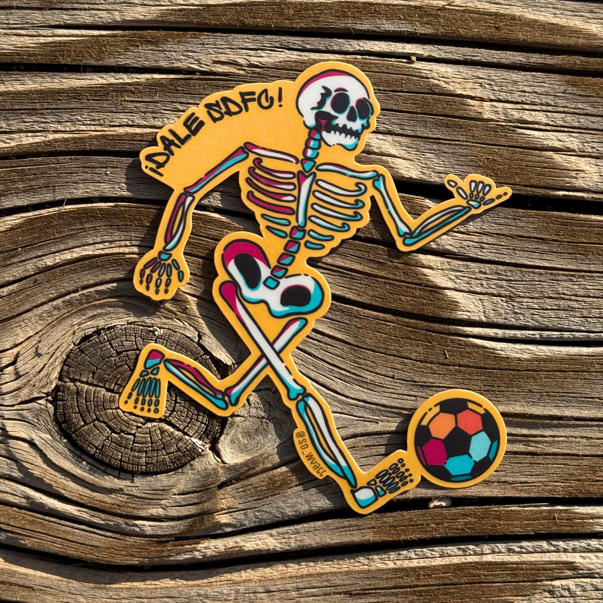Dale Skele Sticker - SD Life