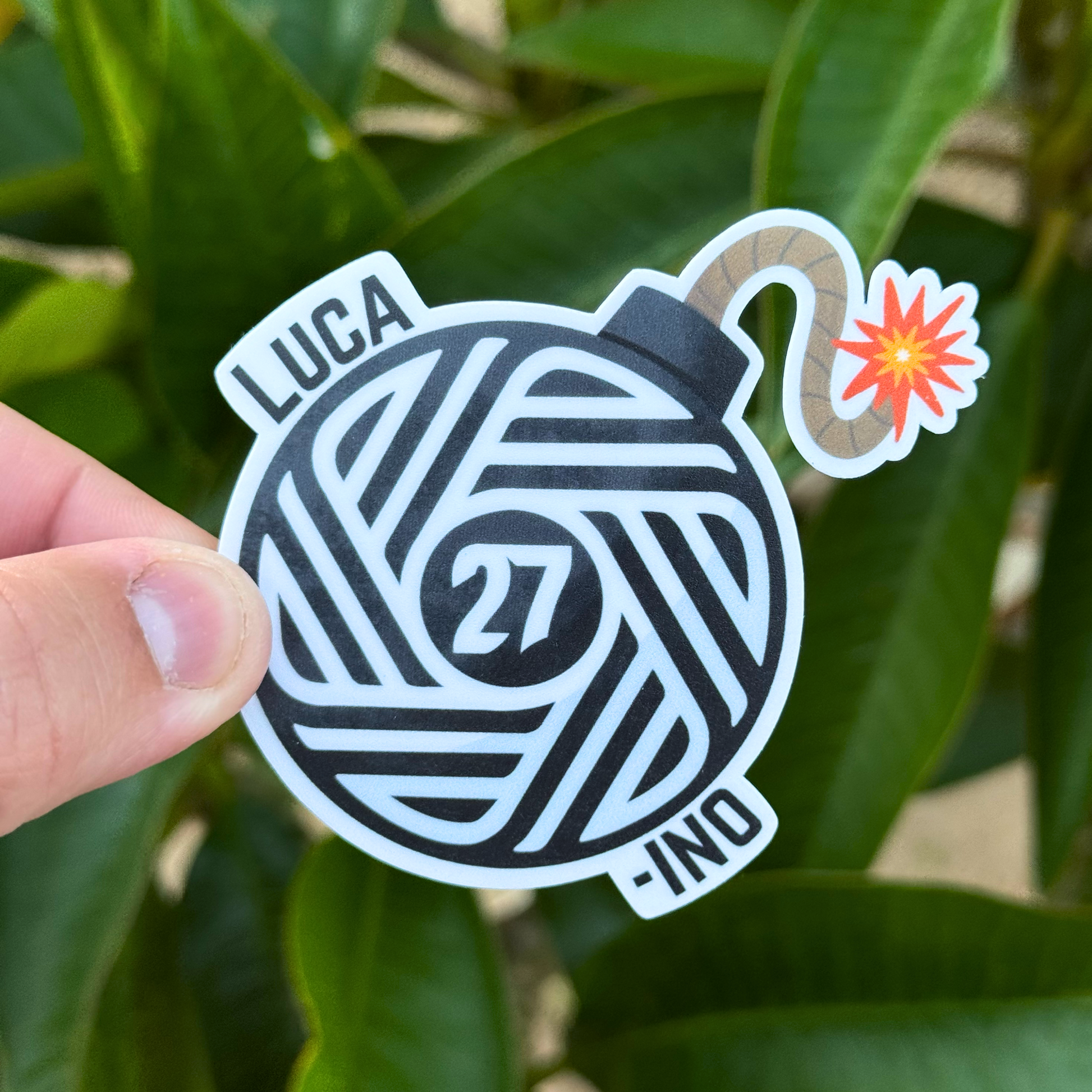 Luca 'Bomb'-ino Sticker - SD Life