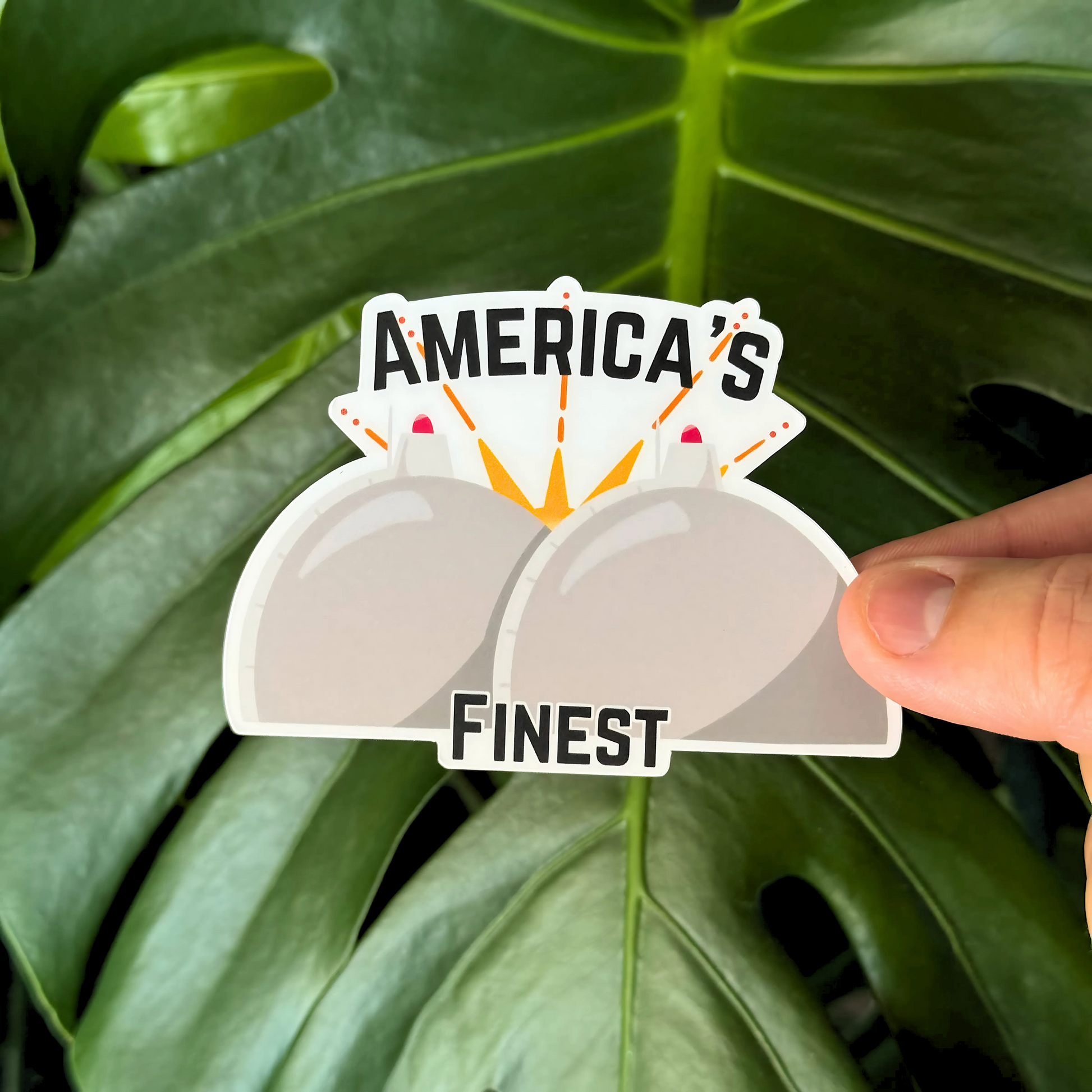 America's Finest Pair Sticker - SD Life