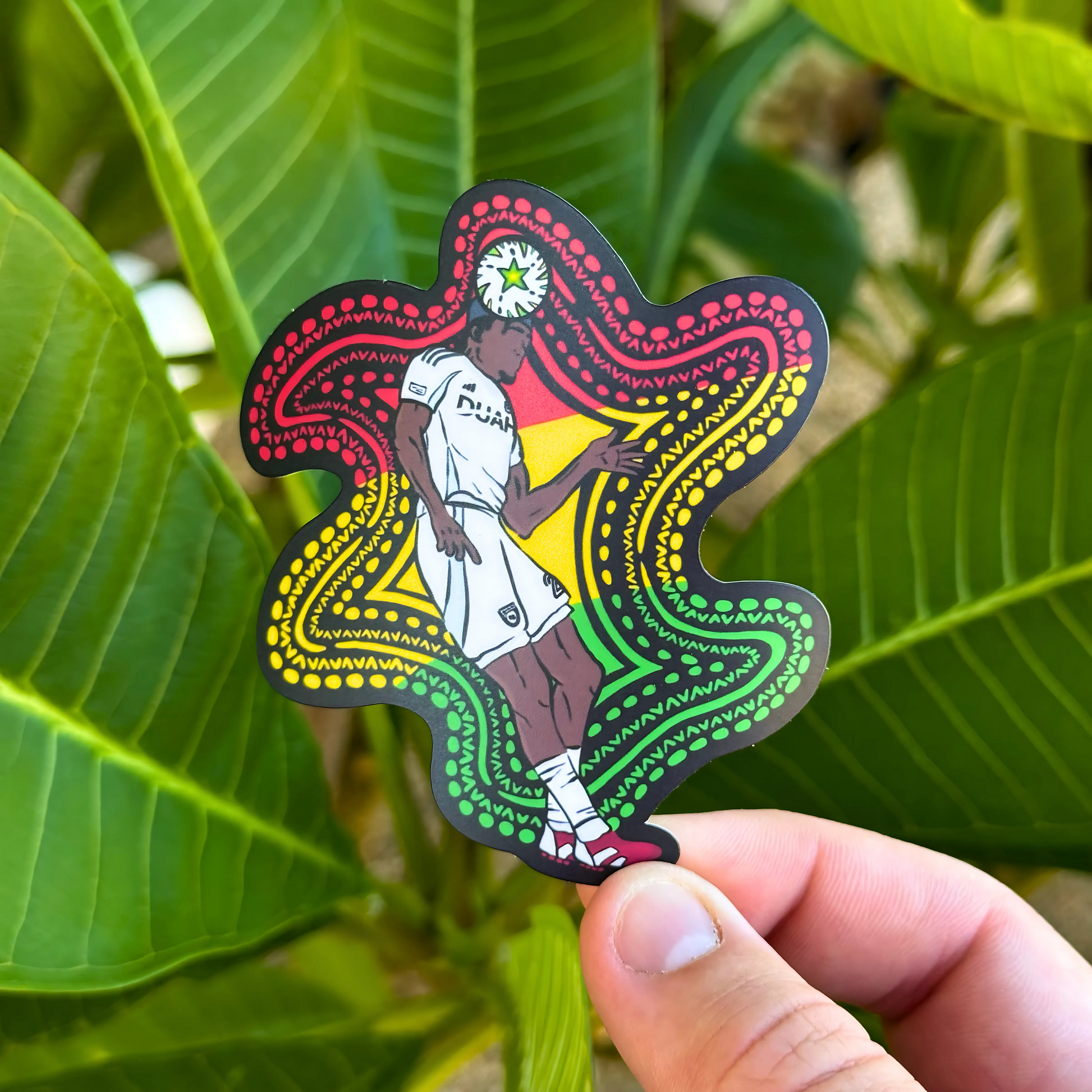 Manu Duah Sticker - SD Life