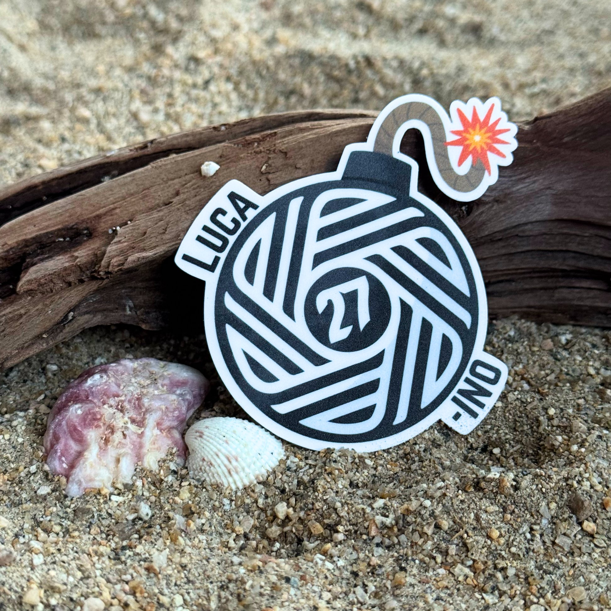 Luca 'Bomb'-ino Sticker - SD Life