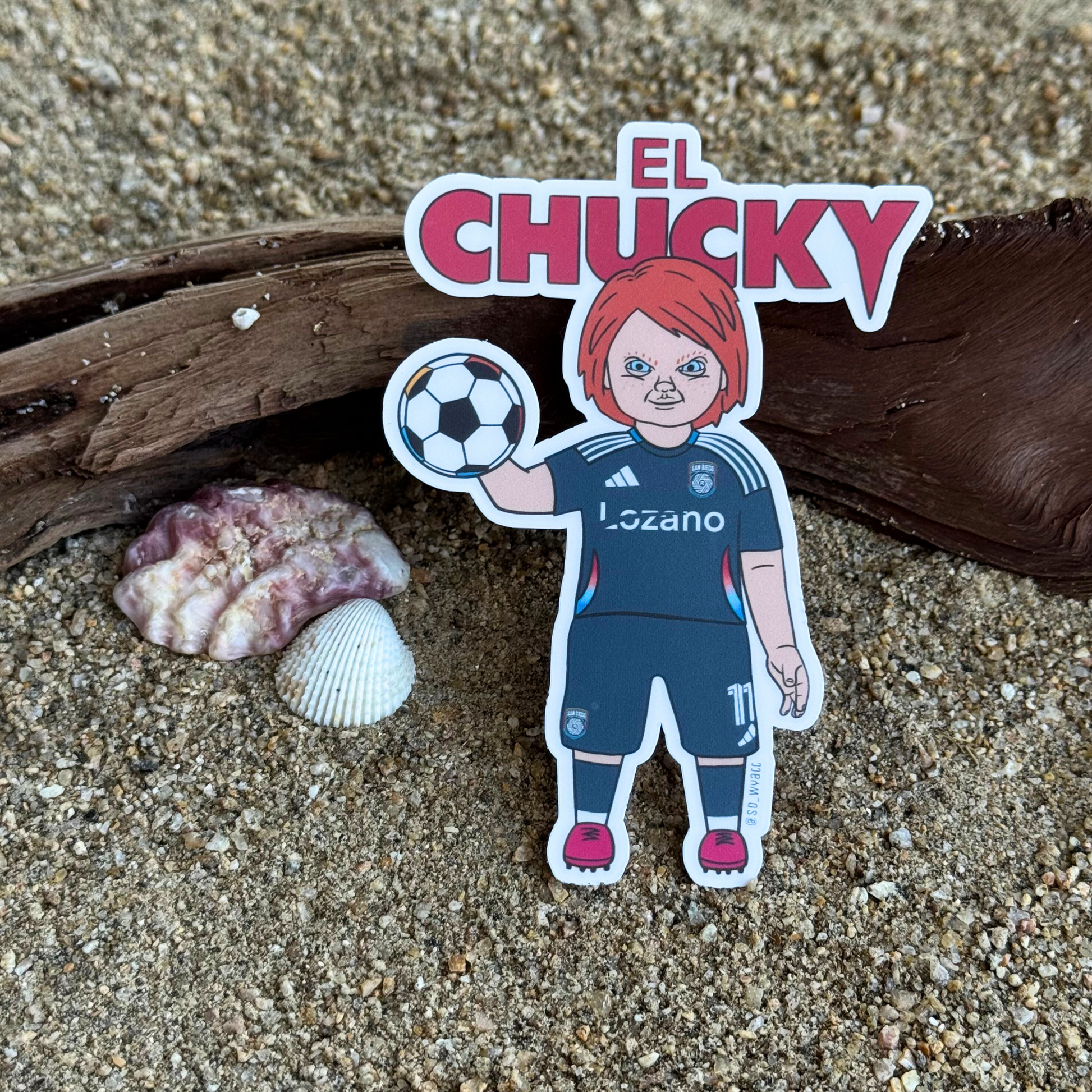 El Chucky Lozano Sticker - SD Life