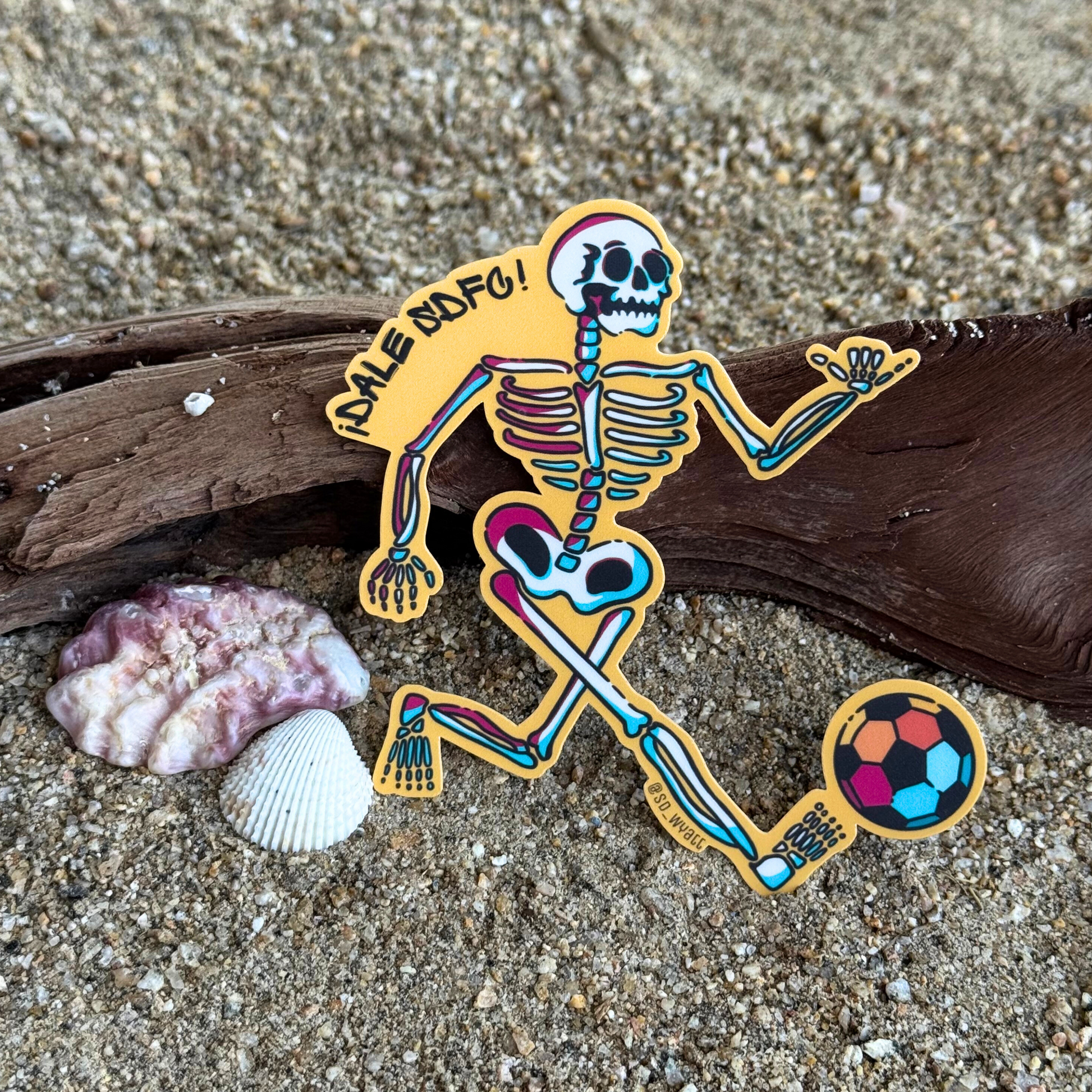 Dale Skele Sticker - SD Life