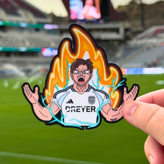 Anders 'Fire' Dreyer Sticker - SD Life