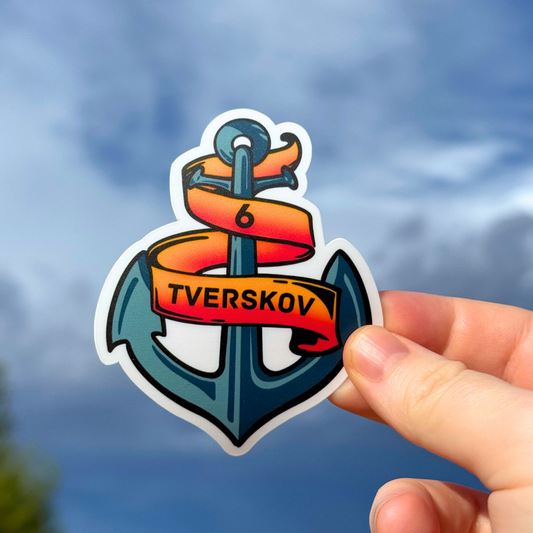 Jeppe 'The Achor' Tverskov Sticker - SD Life