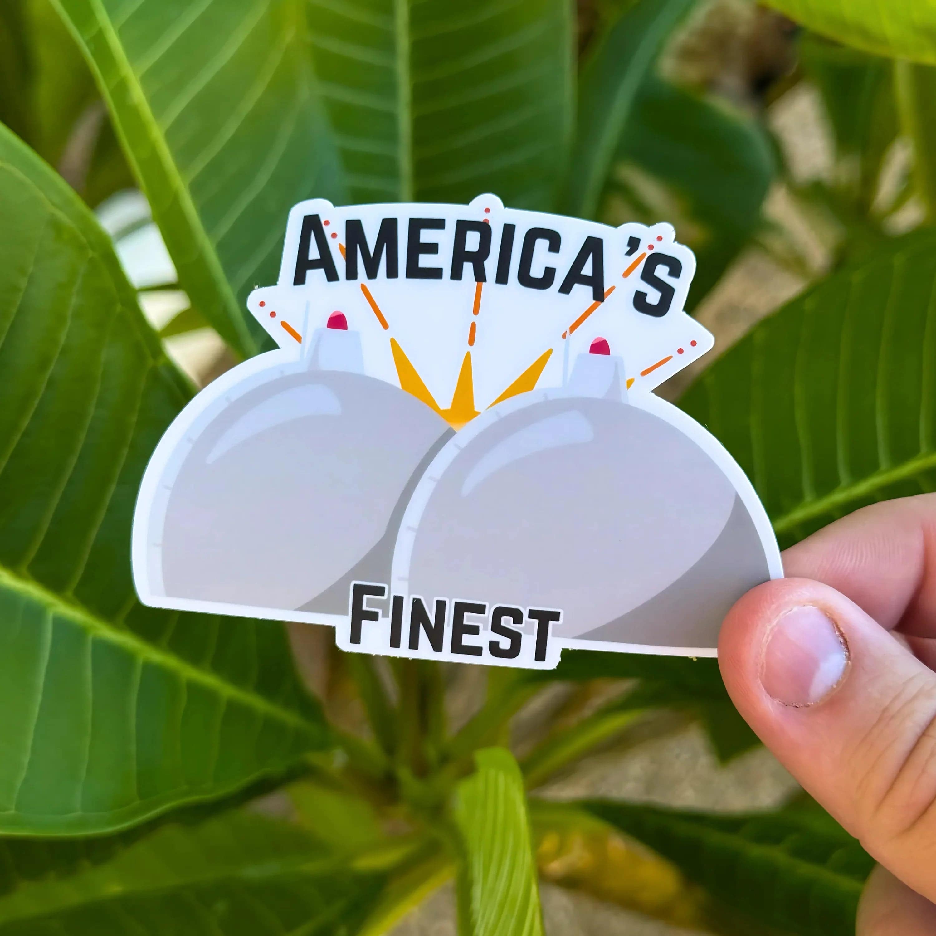 America's Finest Pair Sticker - SD Life