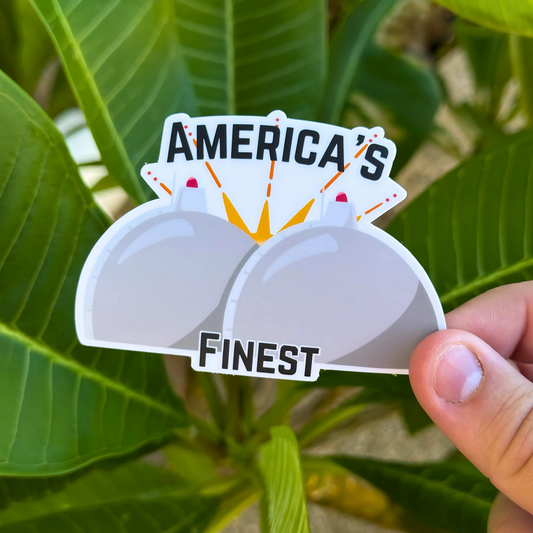 America's Finest Pair Sticker - SD Life