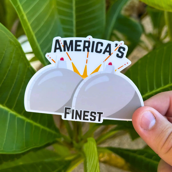 America's Finest Pair Sticker - SD Life