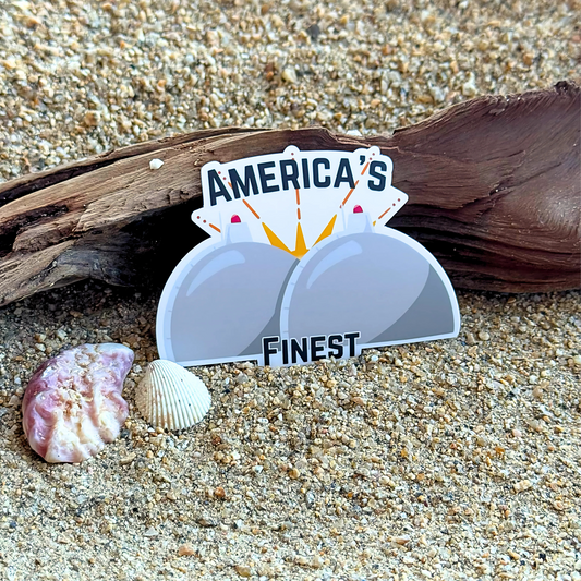 America's Finest Pair Sticker - SD Life