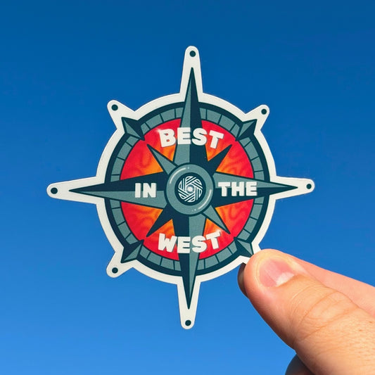Best in the West Sticker - SD Life