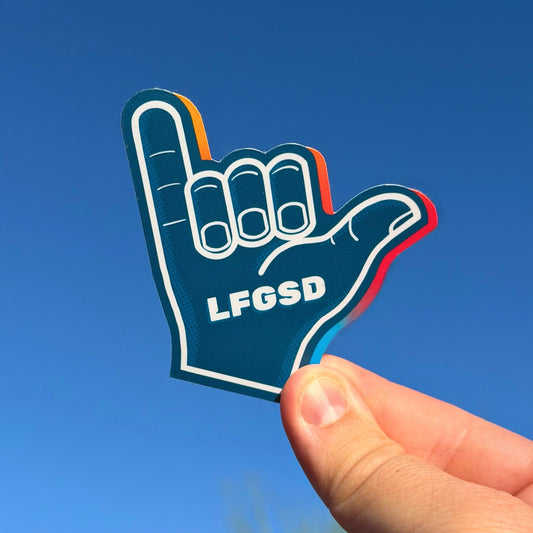 Shaka Sticker - SD Life