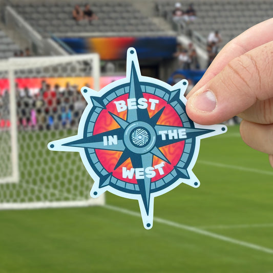 Best in the West Sticker - SD Life